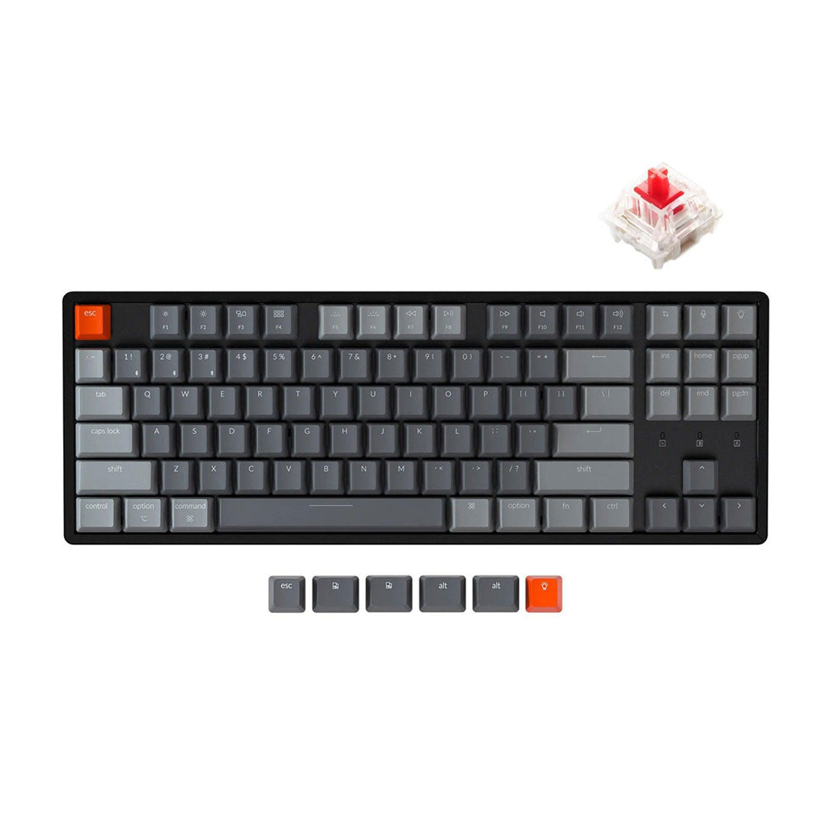 Keychron K8 RGB Backlight Aluminum Wireless Mechanical Keyboard