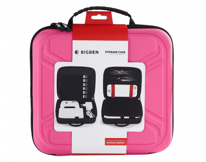 NSW STORAGE CASE FOR N-SWITCH PINK (BB2058V2PINK) - DataBlitz