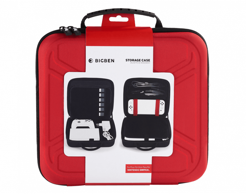 NSW STORAGE CASE FOR N-SWITCH RED (BB2058V2RED) - DataBlitz