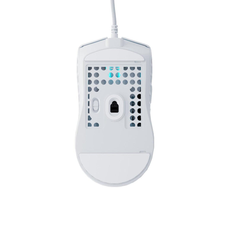 PWNAGE Ultra Custom Symm 2 Wired RGB Gaming Mouse Honeycomb Sides (White) (W-UC-S-2-H-W) - DataBlitz