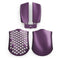 PWNAGE Ultra Custom Metallic Extra Cover Set Symm 2 (Maroon Noir) - DataBlitz