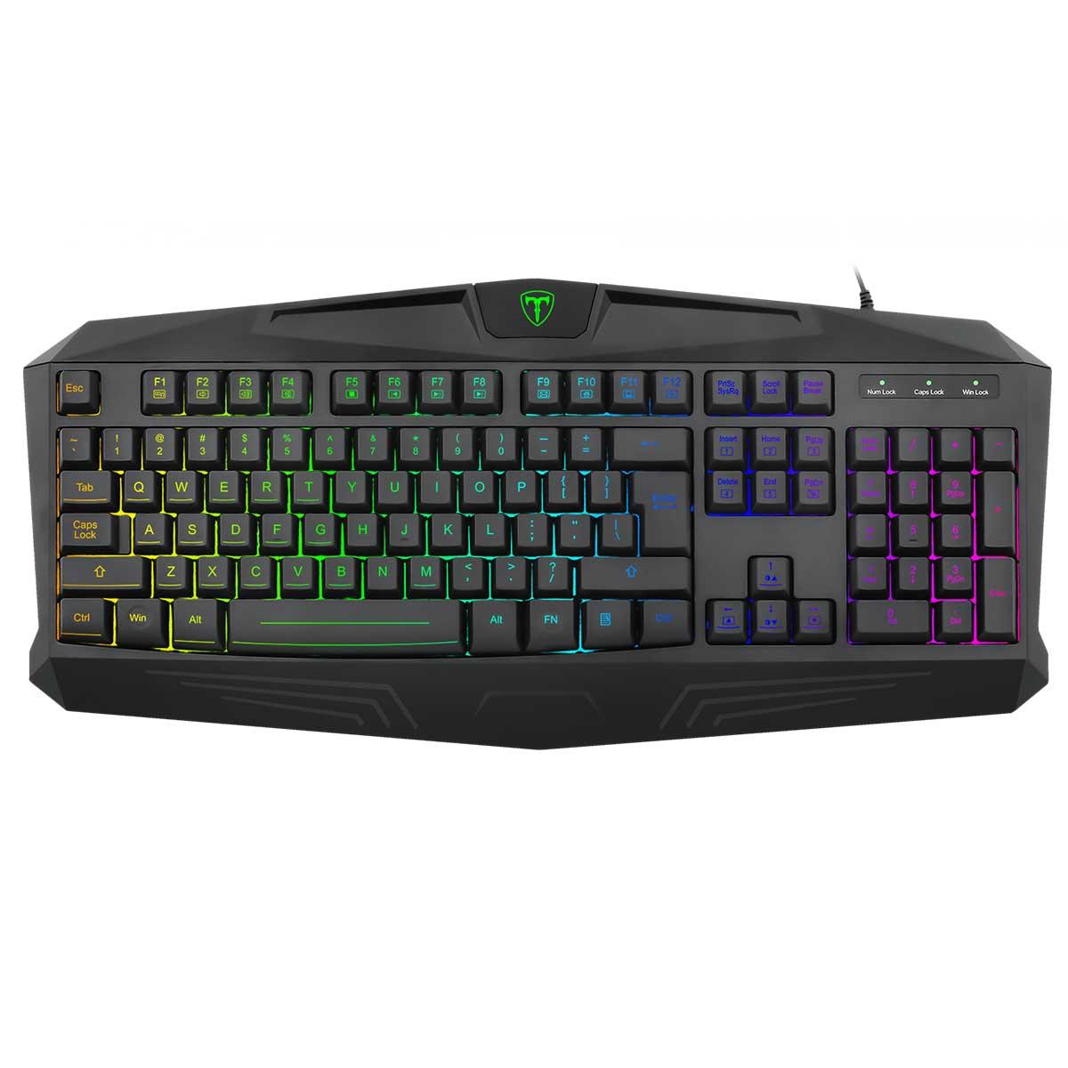 T-Dagger Tanker T-TGK202 RGB Backlighting Gaming Keyboard (Black) - DataBlitz