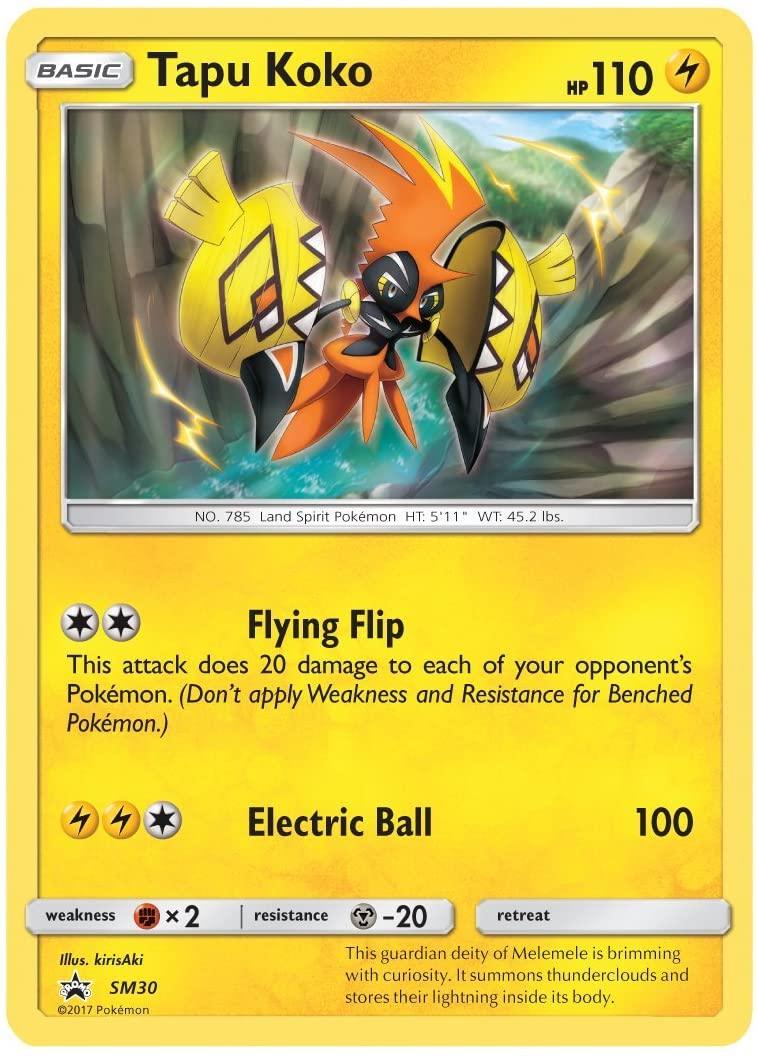 POKEMON TRADING CARD GAME TAPU KOKO BOX - DataBlitz