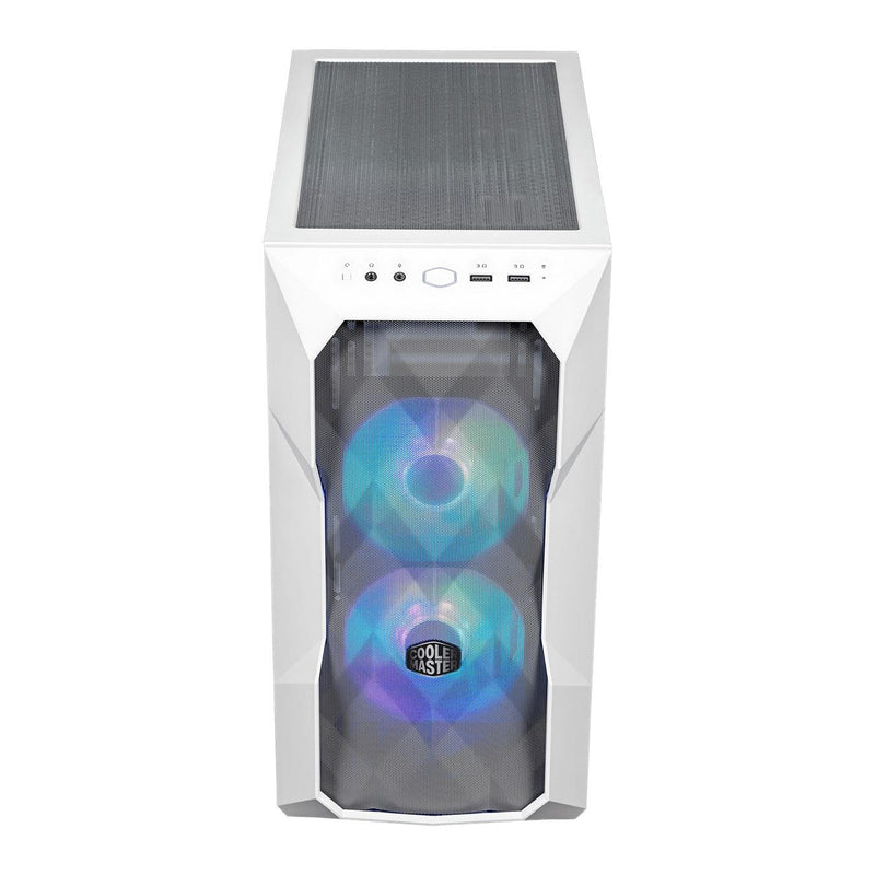 Cooler Master Masterbox TD300 Mesh Mini Tower Case (White) - DataBlitz