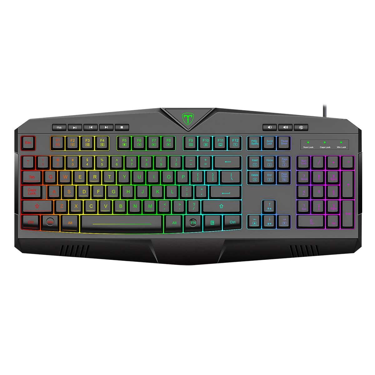 T-Dagger T-TGS006 3-in-1 Gaming Combo (Brigadier T-TGM206 Mouse/Submarine T-TGK205 Keyboard/T-TMP200 Lava-M Mouse Pad) - DataBlitz