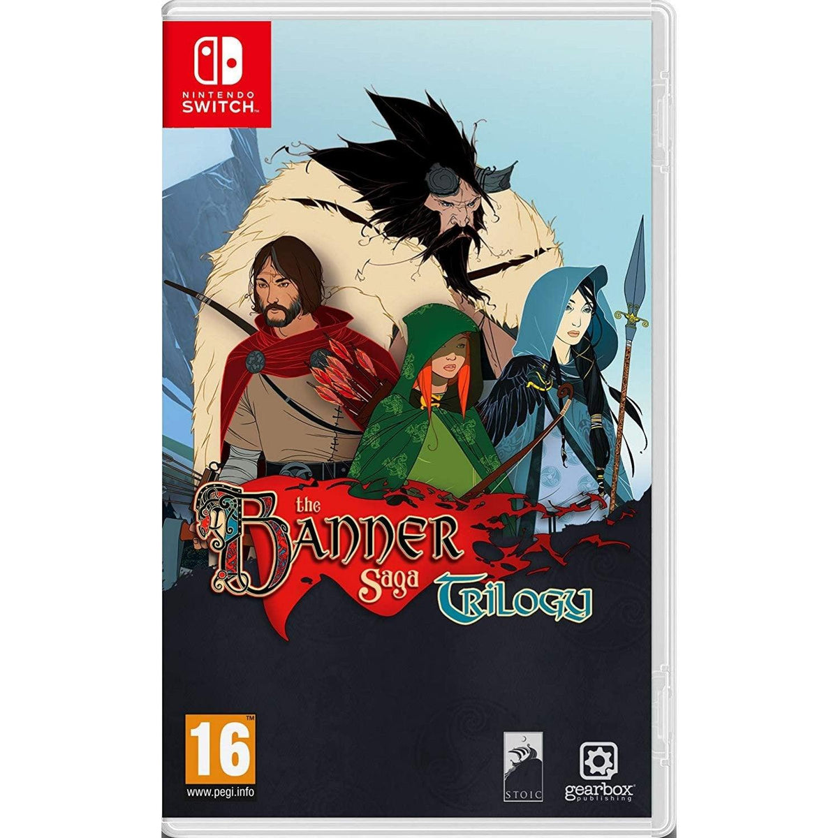 NINTENDO SWITCH THE BANNER SAGA TRILOGY