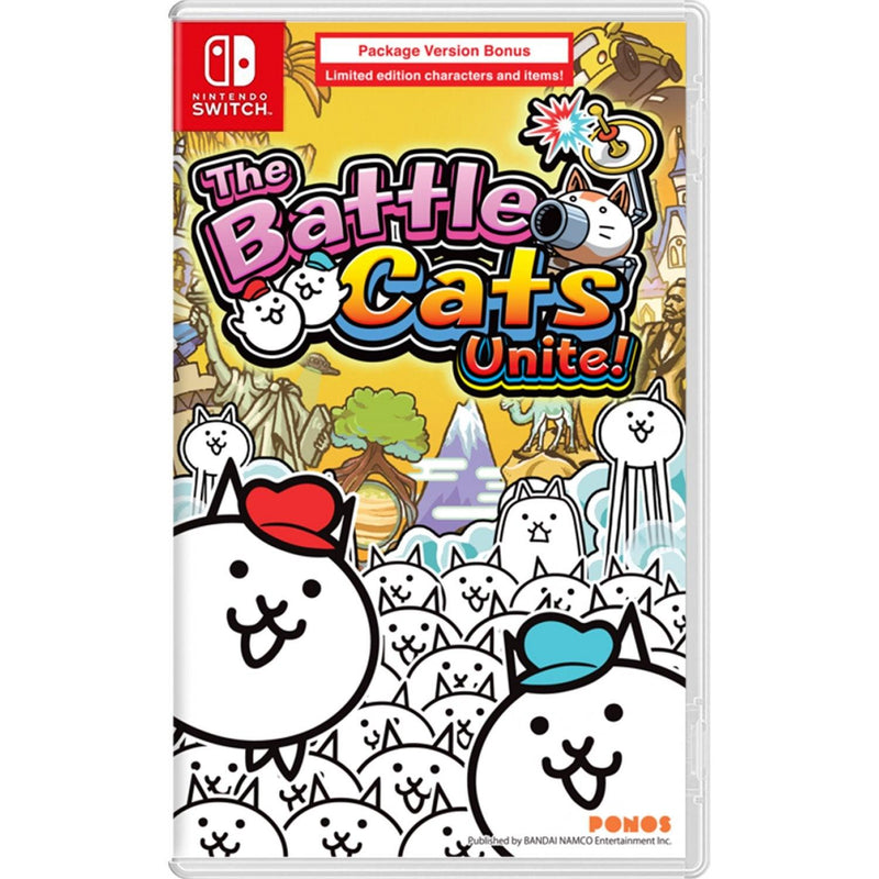 NINTENDO SWITCH THE BATTLE CATS UNITE!