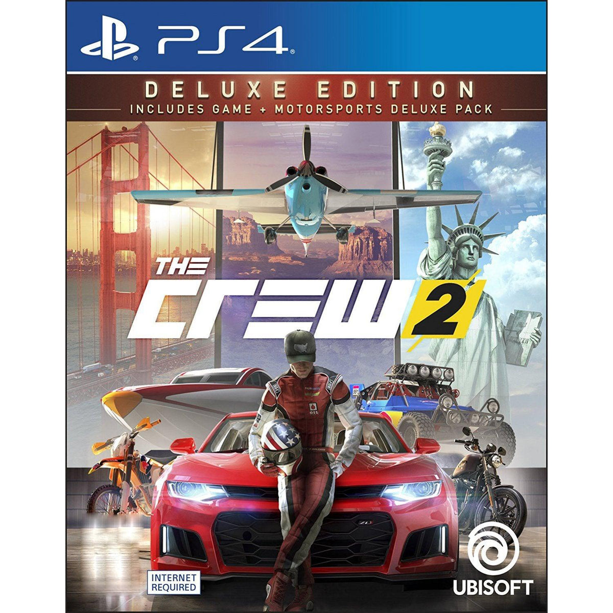 PS4 THE CREW 2 DELUXE EDITION REG.3 - DataBlitz