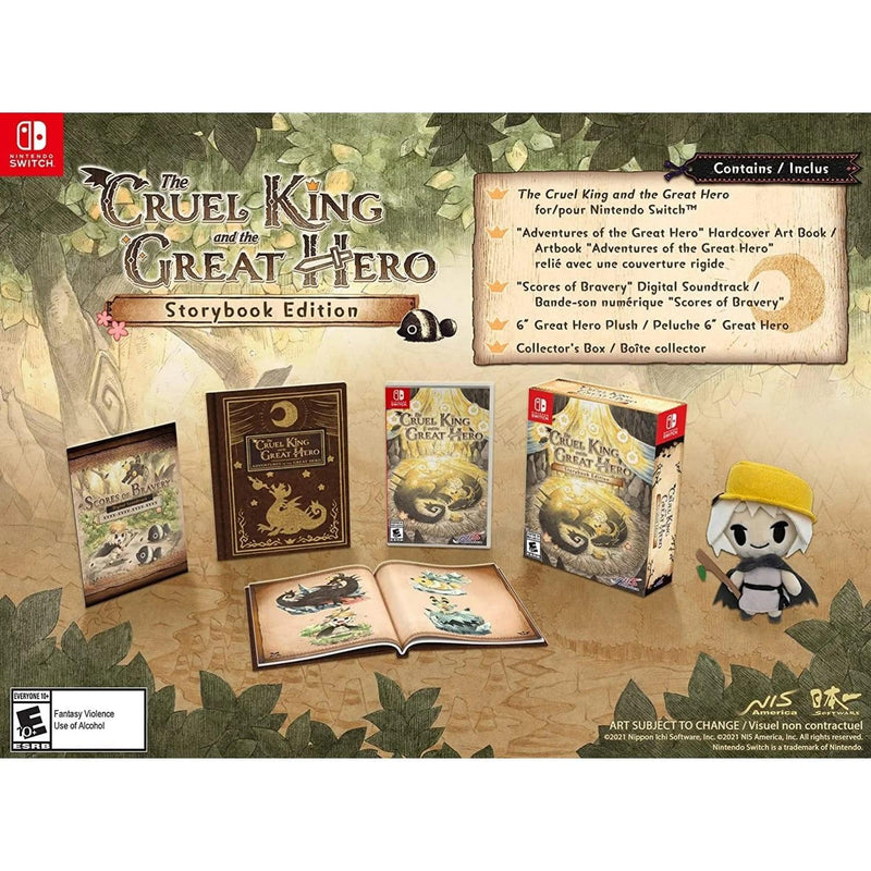 NINTENDO SWITCH THE CRUEL KING AND THE GREAT HERO STORYBOOK EDITION