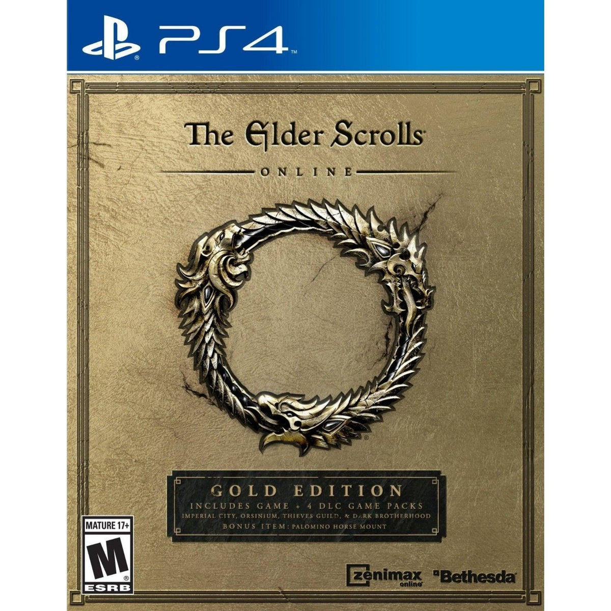 PS4-The Elder Scrolls Online Gold Edition ALL - DataBlitz