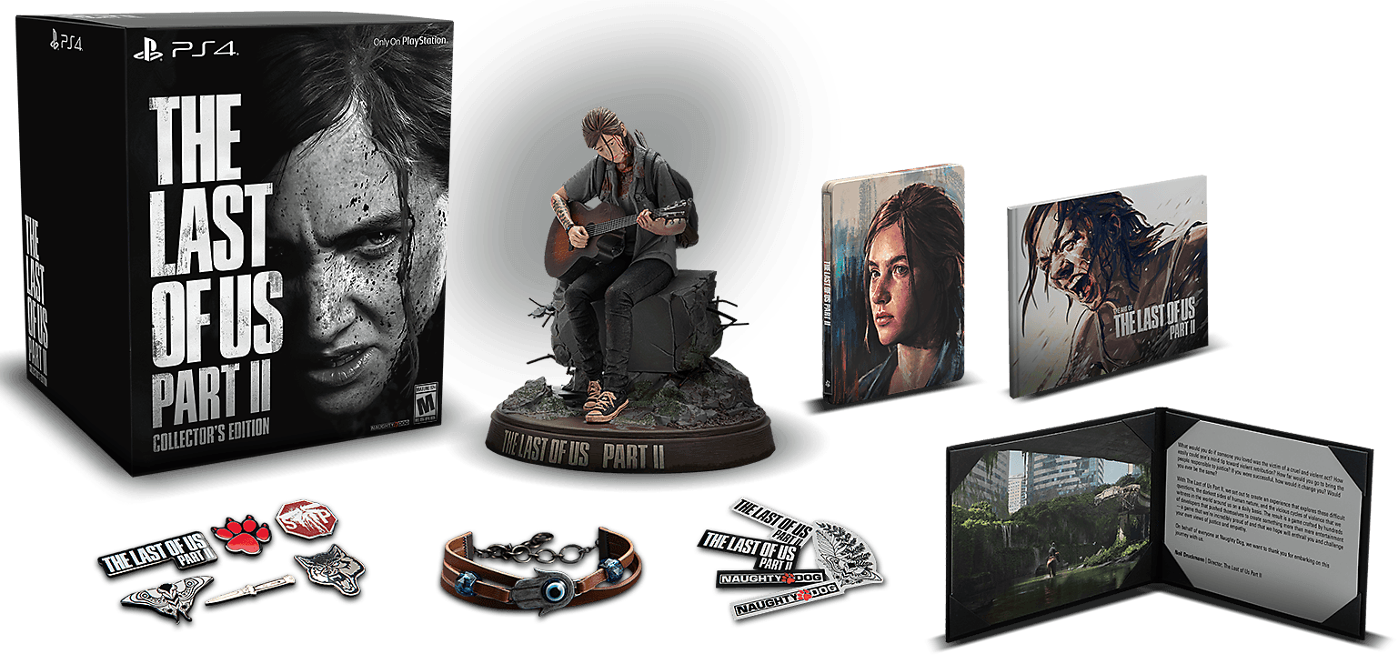 PS4 THE LAST OF US PART II COLLECTORS EDITION ALL (ASIAN) - DataBlitz