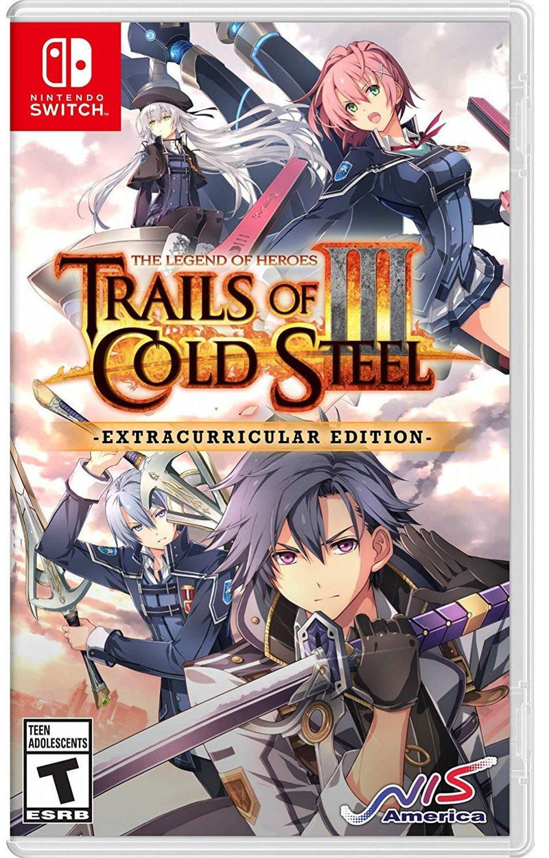 NINTENDO SWITCH THE LEGEND OF HEROES TRAILS OF COLD STEEL III EXTRACURRICULAR