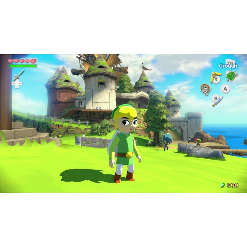 WIIU The Legend Of Zelda The Windwaker HD Nintendo Selects - DataBlitz