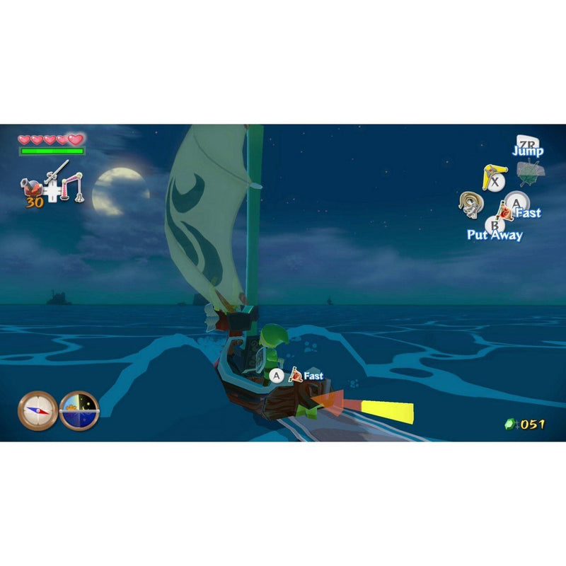 WIIU The Legend Of Zelda The Windwaker HD Nintendo Selects - DataBlitz