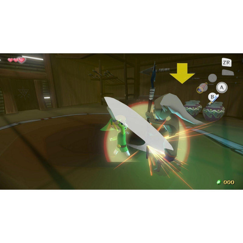 WIIU The Legend Of Zelda The Windwaker HD Nintendo Selects - DataBlitz
