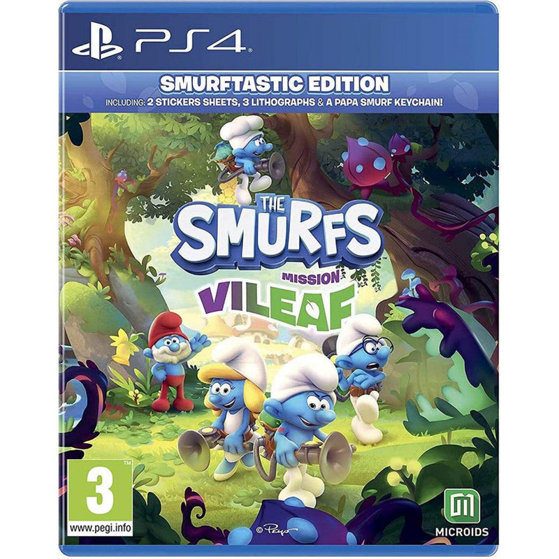 PS4 THE SMURFS MISSION VILEAF SMURFTASTIC EDITION REG.2 - DataBlitz