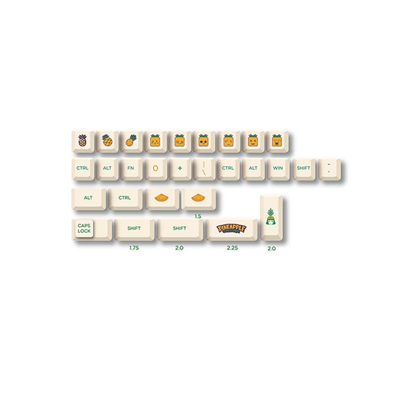 Royal Kludge PBT Keycaps 133 Keys XDA-10