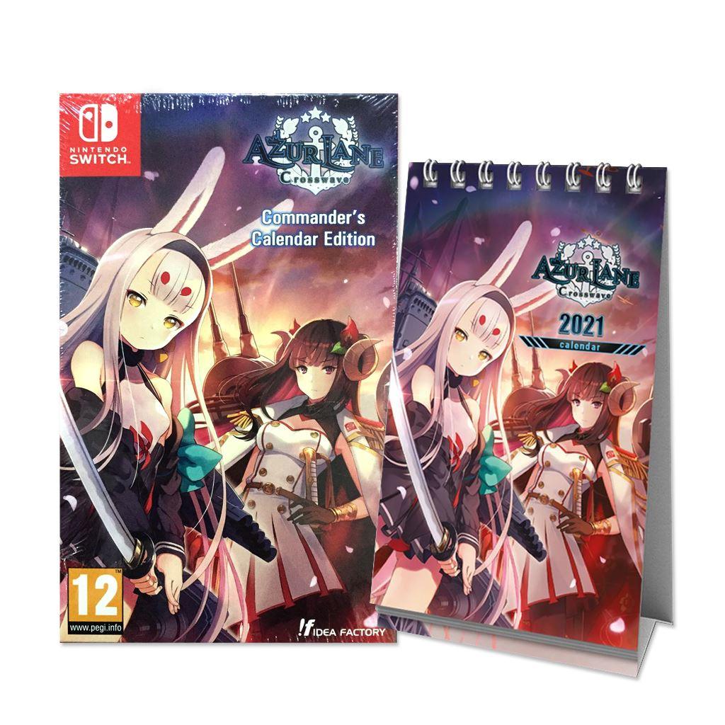 Nintendo Switch Azur Lane Crosswave Commanders Calendar Edition