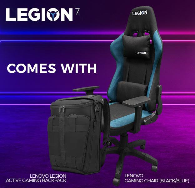 LENOVO LEGION 7 16ACHG6 82N60051PH GAMING LAPTOP (STORM GREY) | 16" WQXGA | RYZEN 9 5900HX | 32GB DDR4 | 2TB SSD | RTX 3080 | WIN10 + LENOVO LEGION ACTIVE GAMING BACKPACK + LENOVO GAMING CHAIR - DataBlitz