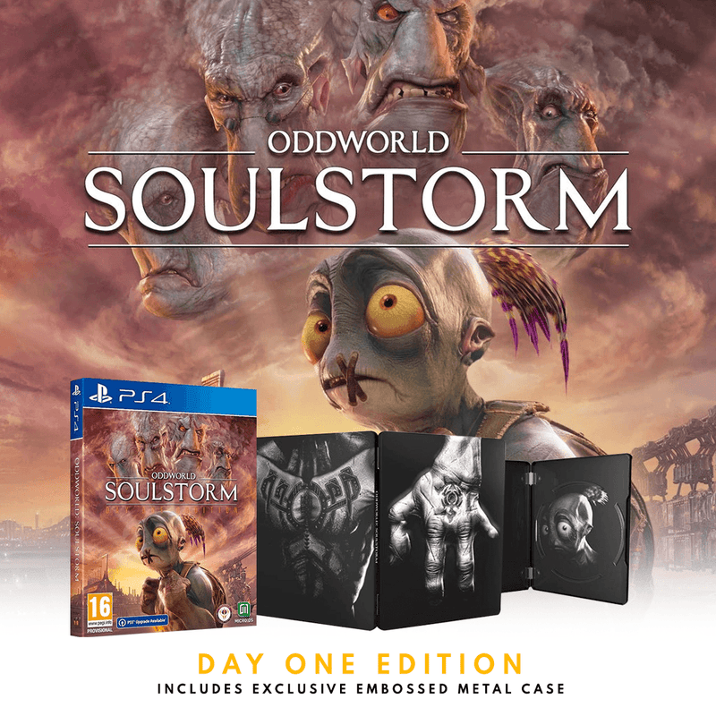 PS4 ODDWORLD SOULSTORM DAY ONE EDITION REG.2 - DataBlitz