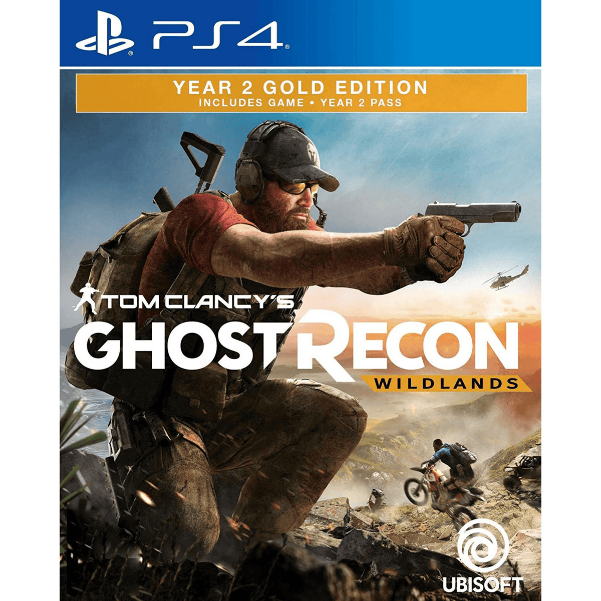 PS4 TOM CLANCYS GHOST RECON WILDLANDS YEAR 2 GOLD EDITION REG.3 - DataBlitz