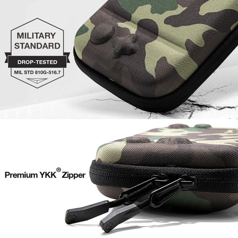 TOMTOC NSW TRAVEL CASE COMBO SET DESIGNED FOR N-SWITCH (CAMOUFLAGE) (A05-008X) - DataBlitz