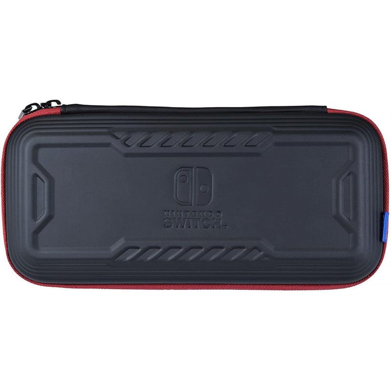 HORI NSW TOUGH POUCH PLUS FOR NINTENDO SWITCH / NINTENDO SWITCH OLED MODEL (RED X BLACK) (NSW-815) - DataBlitz