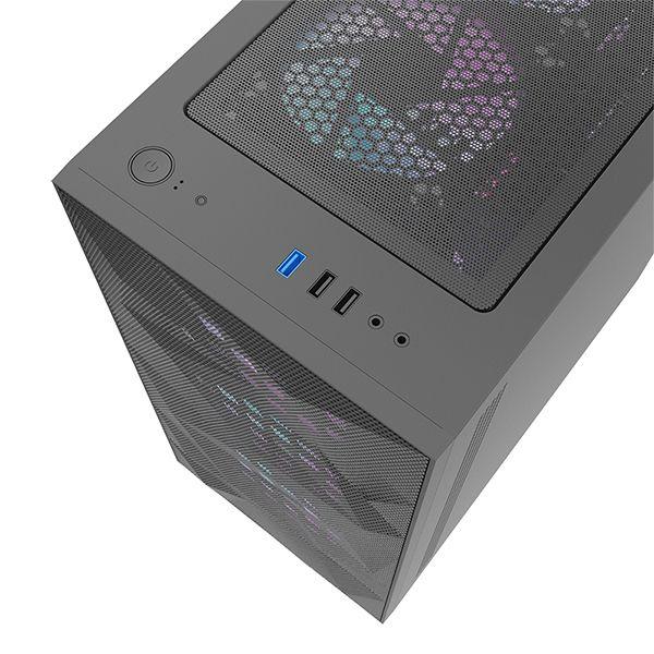 Darkflash DLM 21 Mesh MATX PC Gaming Case (Black) - DataBlitz
