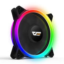 Darkflash DR12 Pro ARGB 120MM Double Ring RGB Cooling Fan (3-Pack)