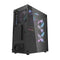 Darkflash DK352 Plus ATX Gaming PC Case (Black) - DataBlitz
