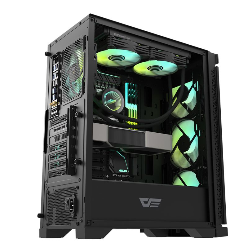 Darkflash DK361 Luxury ATX PC Case (Black)