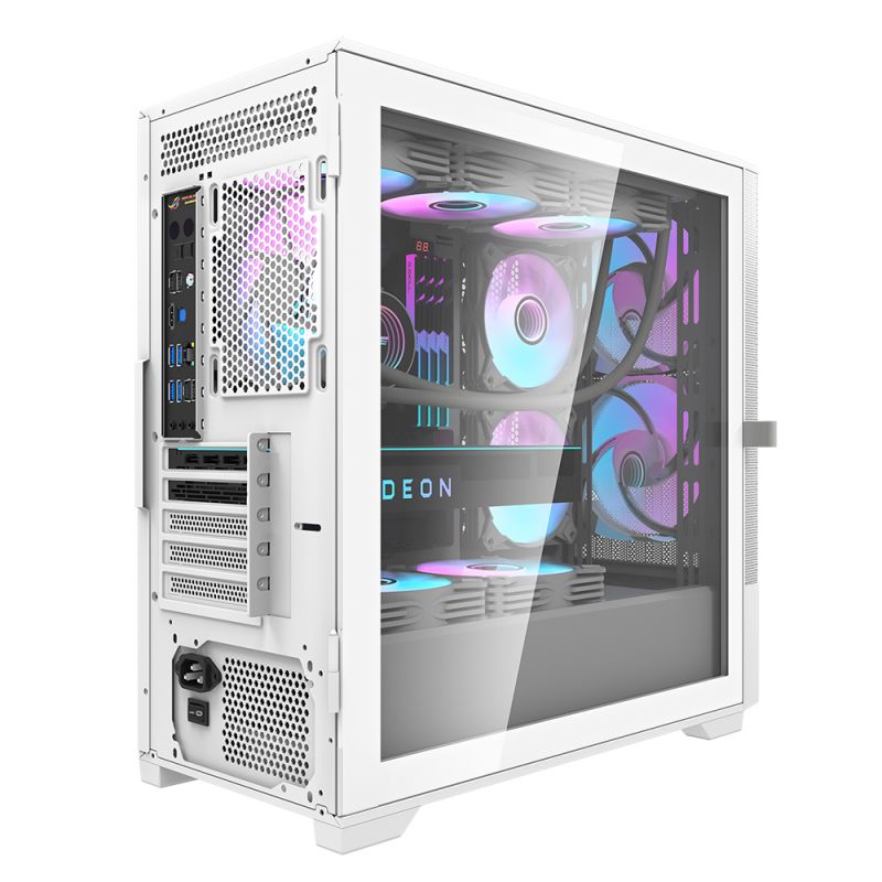 Darkflash DK415M M-ATX PC Case (White)