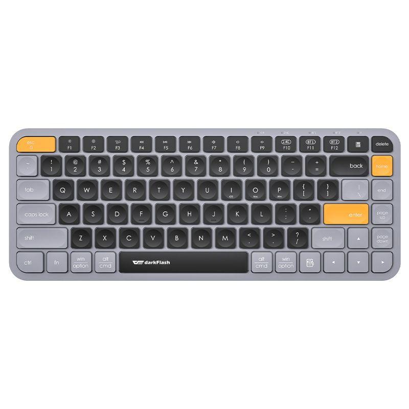 Darkflash V200 Wireless Bluetooth Keyboard (Brown Sugar) - DataBlitz