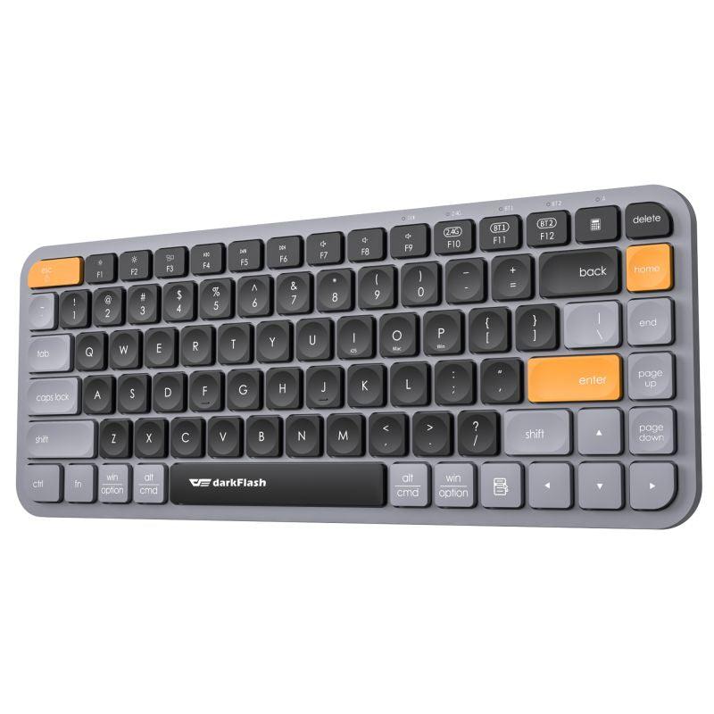 Darkflash V200 Wireless Bluetooth Keyboard (Brown Sugar) - DataBlitz