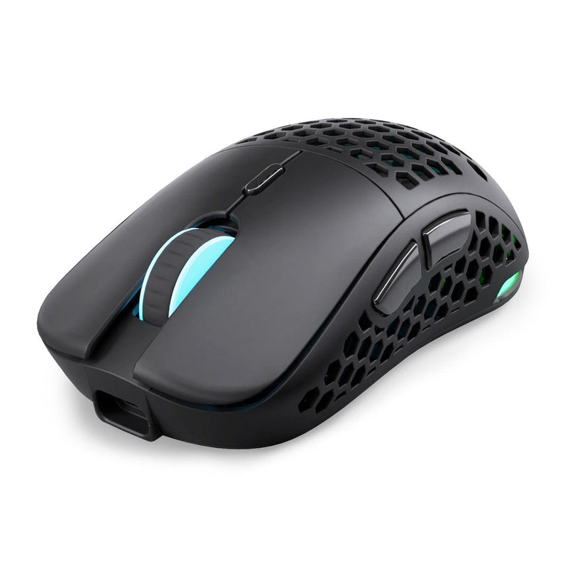 PWNAGE Ultra Custom Symm 1 Gen 2.0 RGB Wireless Gaming Mouse Honeycomb Sides (Black) (UC-S-H-B) - DataBlitz