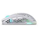 PWNAGE Ultra Custom Symm 1 Gen 2.0 RGB Wireless Gaming Mouse Honeycomb Sides (White) (UC-S-H-W) - DataBlitz
