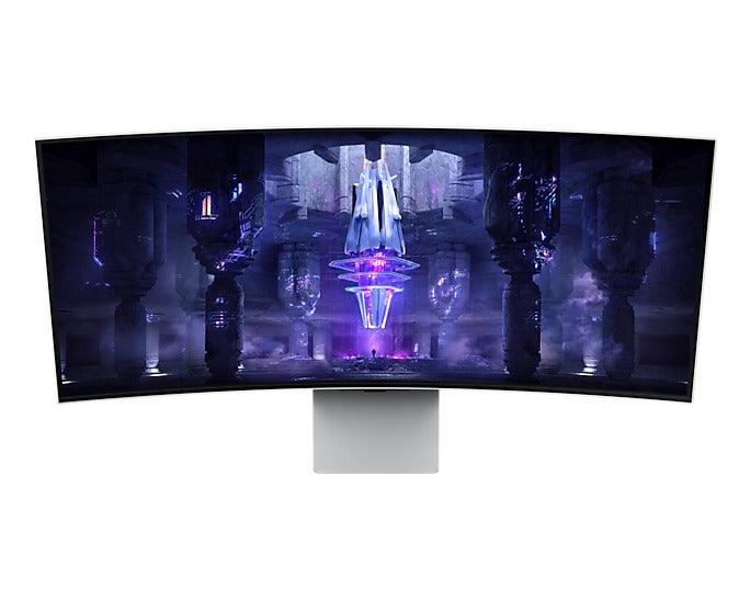 Samsung Odyssey OLED G8 LS34BG850SEXXP 34-INCH 0.1MS 175HZ Ultra WQHD Smart Curved Gaming Monitor (Silver) - DataBlitz
