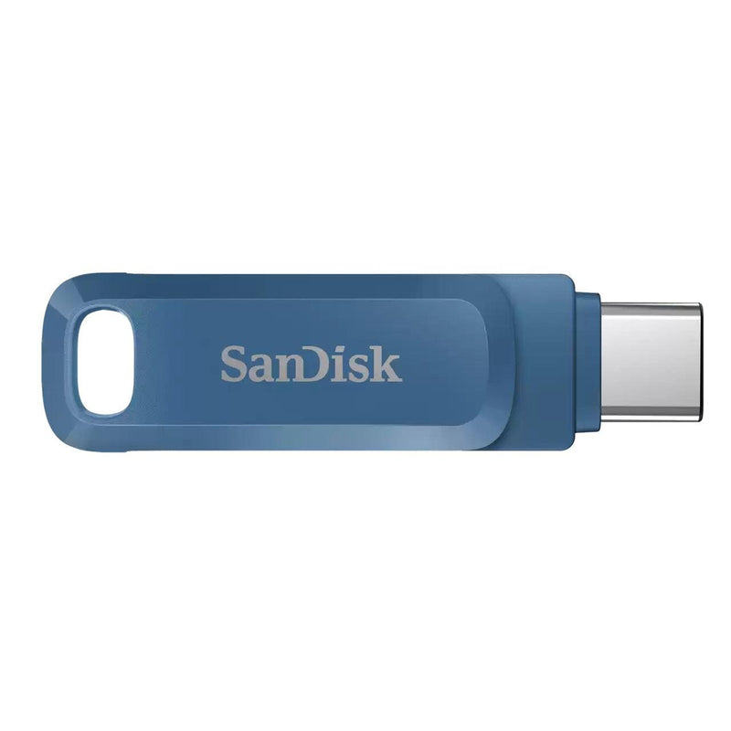 SANDISK ULTRA DUAL DRIVE GO USB 3.1 TYPE-C 64GB FLASH DRIVE (NAVY BLUE) - DataBlitz
