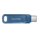 Sandisk Ultra Dual Drive Go USB 3.1 Type-C 512GB Flash Drive (Navy Blue) - DataBlitz