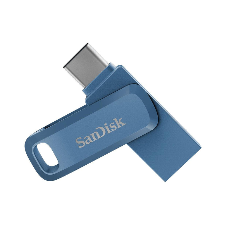 SANDISK ULTRA DUAL DRIVE GO USB 3.1 TYPE-C 64GB FLASH DRIVE (NAVY BLUE) - DataBlitz