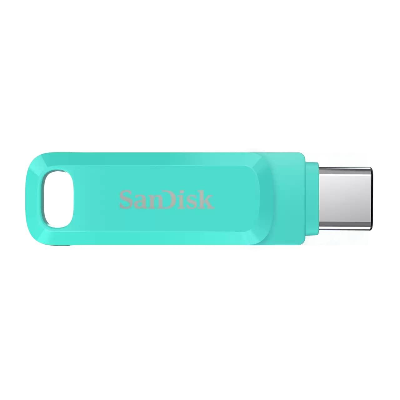 SANDISK ULTRA DUAL DRIVE GO USB 3.1 TYPE-C 512GB FLASH DRIVE (GREEN) - DataBlitz