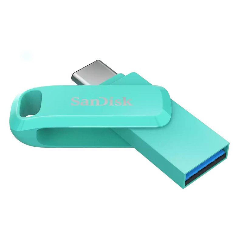 SANDISK ULTRA DUAL DRIVE GO USB 3.1 TYPE-C 256GB FLASH DRIVE (GREEN) - DataBlitz