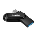 SANDISK ULTRA DUAL DRIVE GO USB 3.1 TYPE-C 64GB FLASH DRIVE (BLACK) - DataBlitz