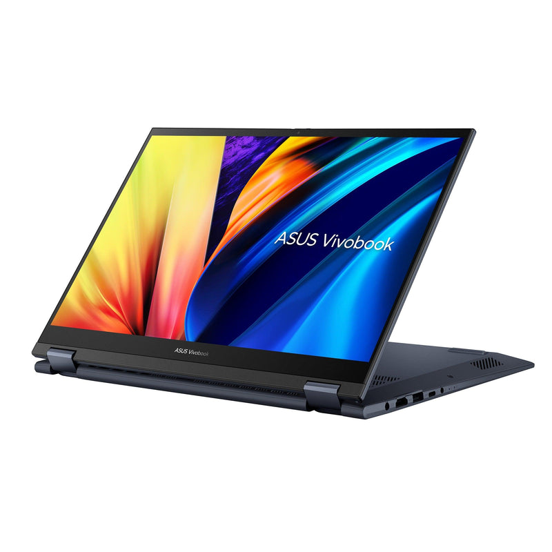 Asus Vivobook S 14 Flip TP3402ZA-KN111WS Laptop (Quiet Blue) | 14”  2.8K Oled | i7-12700H | 8GB RAM DDR4 | 512 GB SSD | Iris Xᵉ Graphics | Windows 11 Home | MS Office Home & Student 2021 | Stylus Pen | Asus BP1504 Casual Backpack - DataBlitz