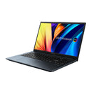 Asus Vivobook Pro 15 Oled K6500ZE-MA111WS Laptop (Quiet Blue) | 15.6”  2.8K | i7-12650H | 16 GB RAM | 512 GB SSD | NVIDIA® GeForce® RTX™ 3050 Ti | Windows 11 Home | MS Office Home & Student 2021 | Asus BP1504 Casual Backpack - DataBlitz