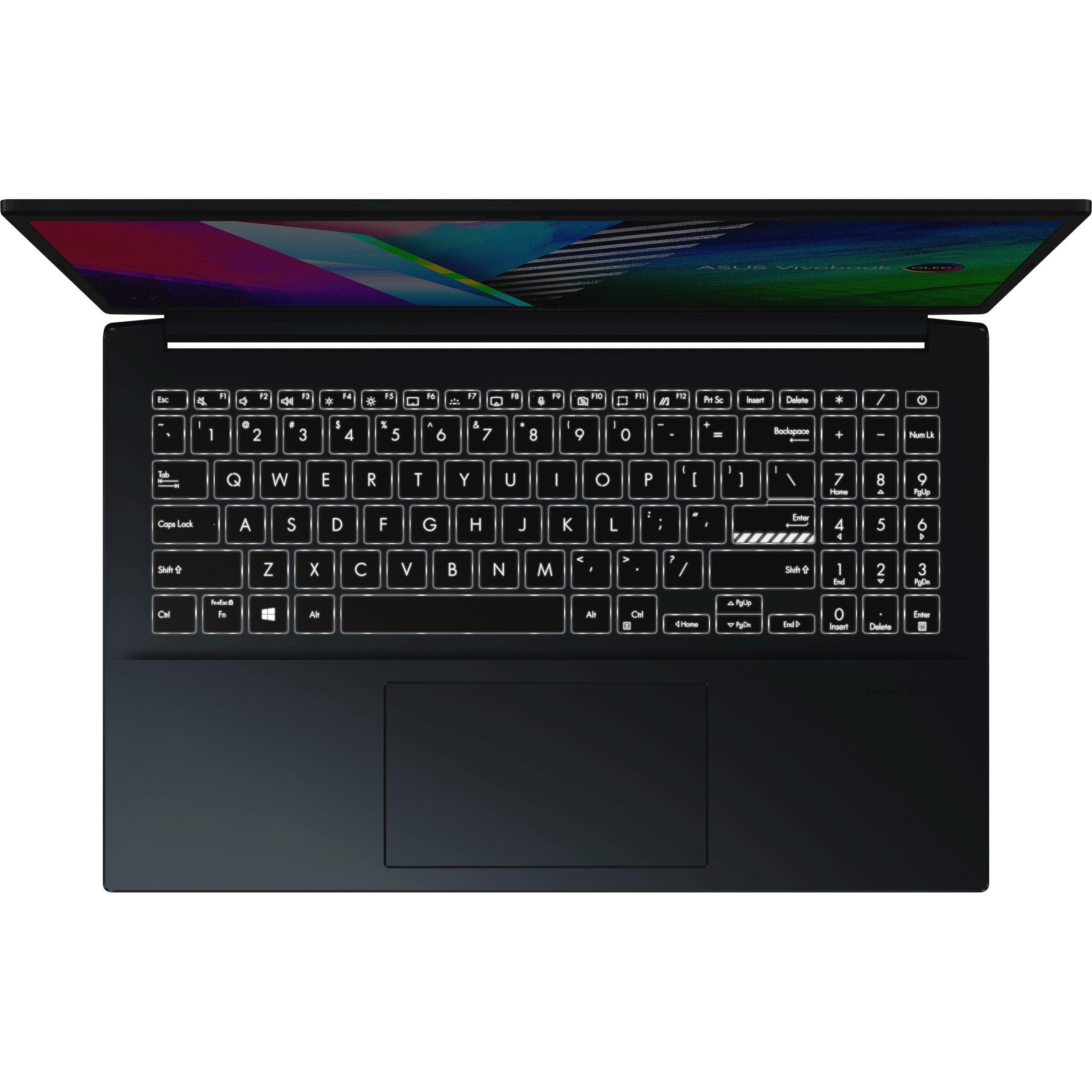 Asus Vivobook 15 OLED M3500QC-KJ498WS Laptop (Quiet Blue) | 15.6” FHD (1920 x 1080) | Ryzen™ 5 5600H | 512 GB SSD | RTX 3050 | Windows 11 Home | MS Office Home & Student 2021 | Asus BP1504 Casual Backpack - DataBlitz