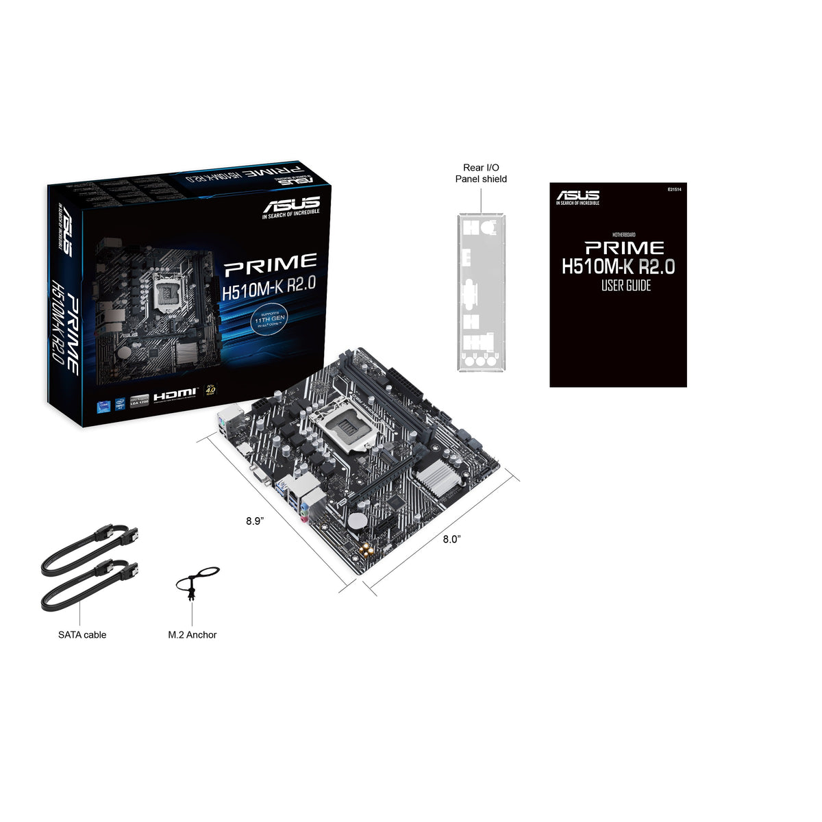 Asus Prime H510M-K R2.0 Motherboard