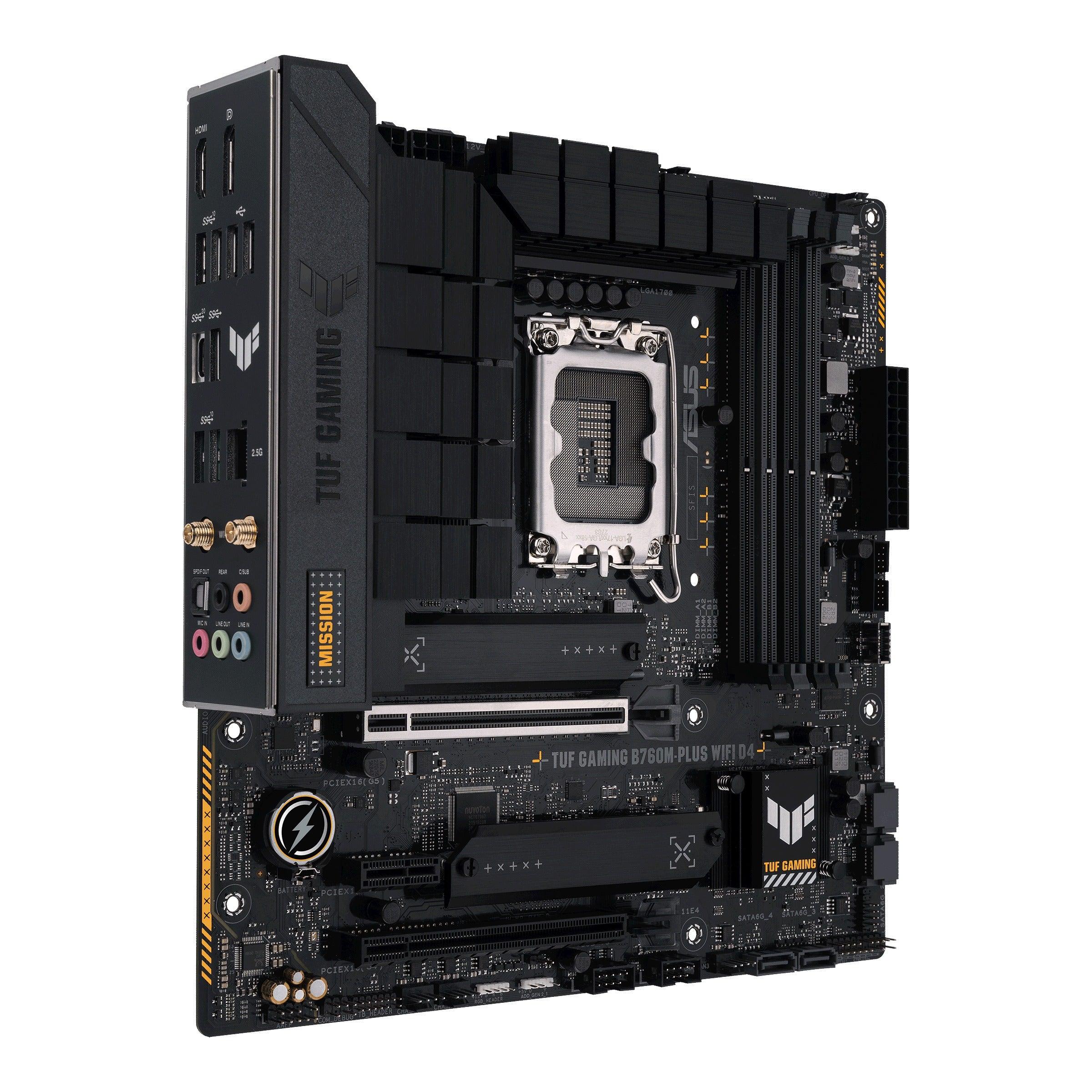 Asus TUF Gaming B760M-Plus WIFI D4 Motherboard - DataBlitz