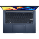 Asus Vivobook 14X OLED X1403ZA-KM116WS Laptop (Quiet Blue) | 14" 2.8K | i5-12500H | 8 GB RAM DDR4 | 512 GB SSD | Intel UHD Graphics | Windows 11 Home | MS Office Home & Student 2021 | Asus BP1504 Casual Backpack - DataBlitz