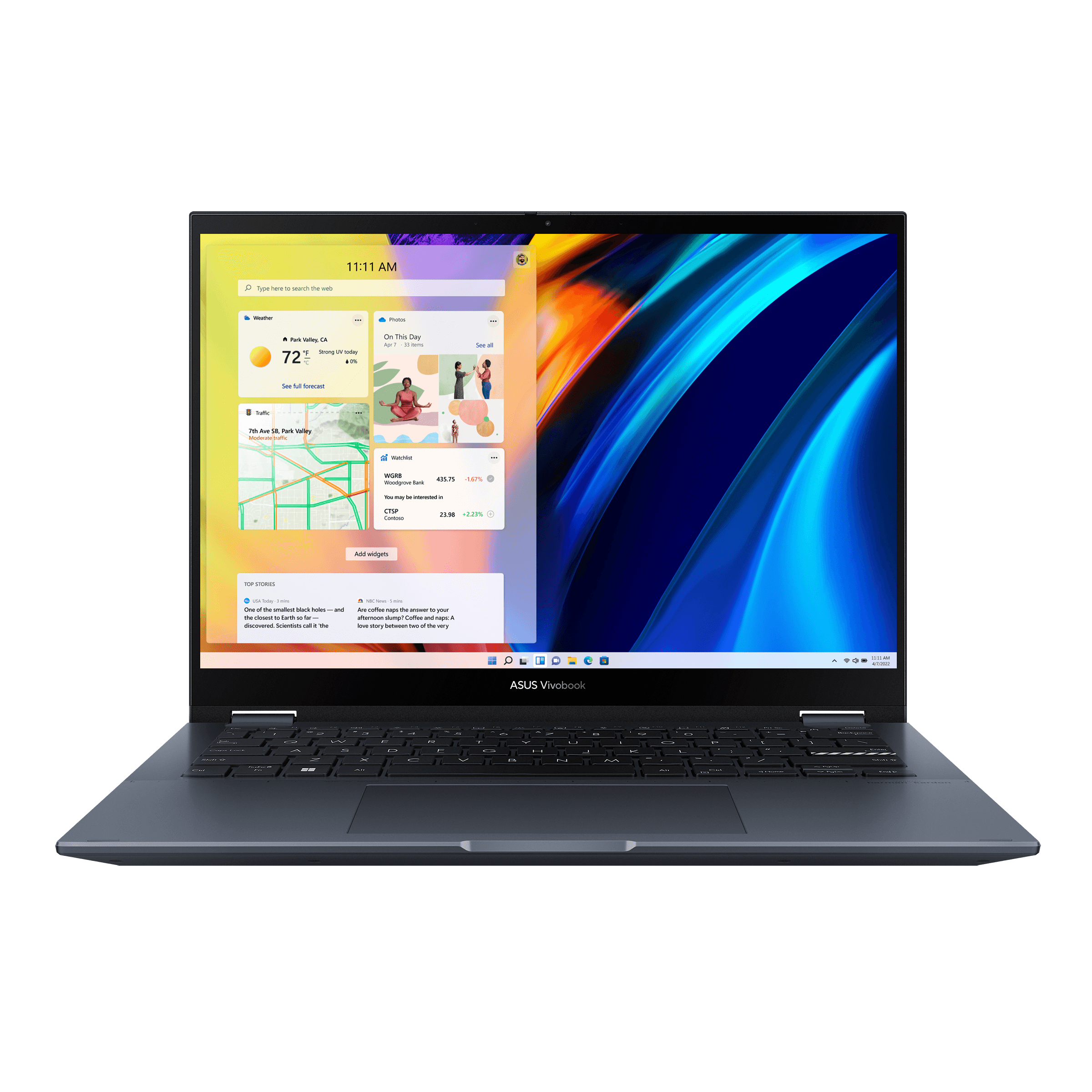 ASUS Vivobook S 14 FLIP OLED TN3402QA-KN090WS Laptop (Quiet Blue) | 14" 2.8K | Ryzen 7 5800H | 8GB DDR4 | 512 GB SSD | AMD Radeon Graphics | Windows 11 Home | MS Office H&S 2021 | Palmrest | ASUS Sleeve | Stylus Pen - DataBlitz